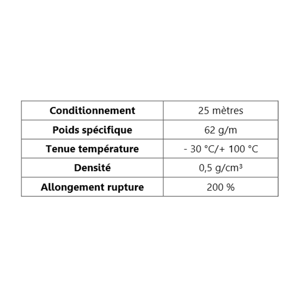 T Cellulaire 
 [20 x 15 mm] 
 Vendu au Mtre