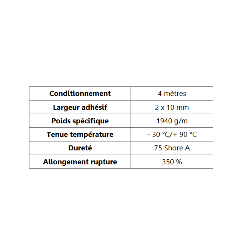 Butoir pour Angle ADH Large 
 [65 x 35 mm]