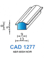 CAD1277N Profil NBR <br /> 65 Shore <br /> Noir<br />