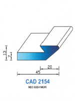 CAD2154N Profil NEO <br /> 60 Shore <br /> Noir<br />