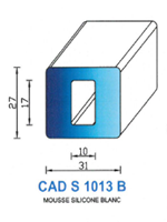 CADS1013B SILICONE Cellulaire <br /> Blanc<br />