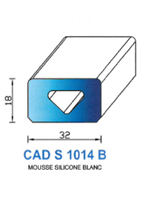 CADS1014B SILICONE Cellulaire <br /> Blanc<br />