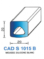 CADS1015B SILICONE Cellulaire 
 Blanc