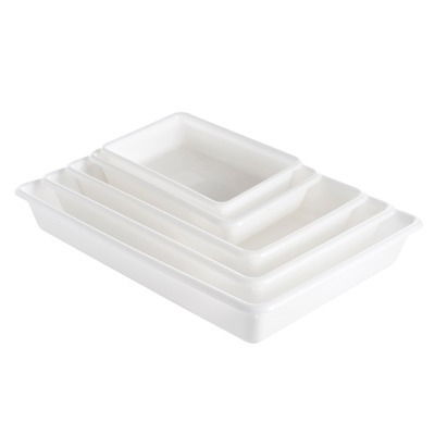 Bac plat/plein  Blanc SUR CONSULTATION