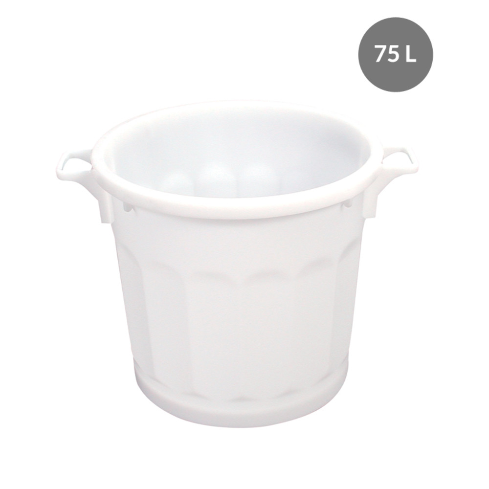 Container rond emboitable  Blanc SUR CONSULTATION
