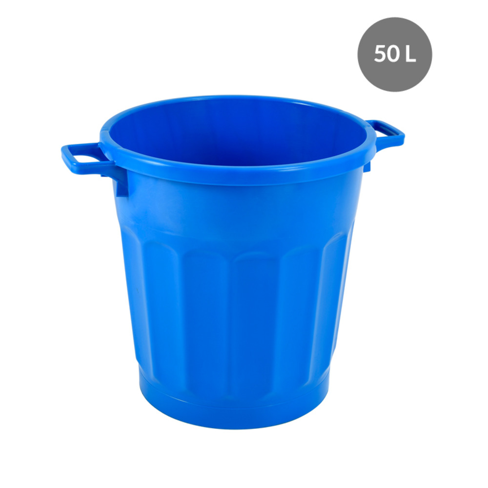 Container rond emboitable 
 Bleu