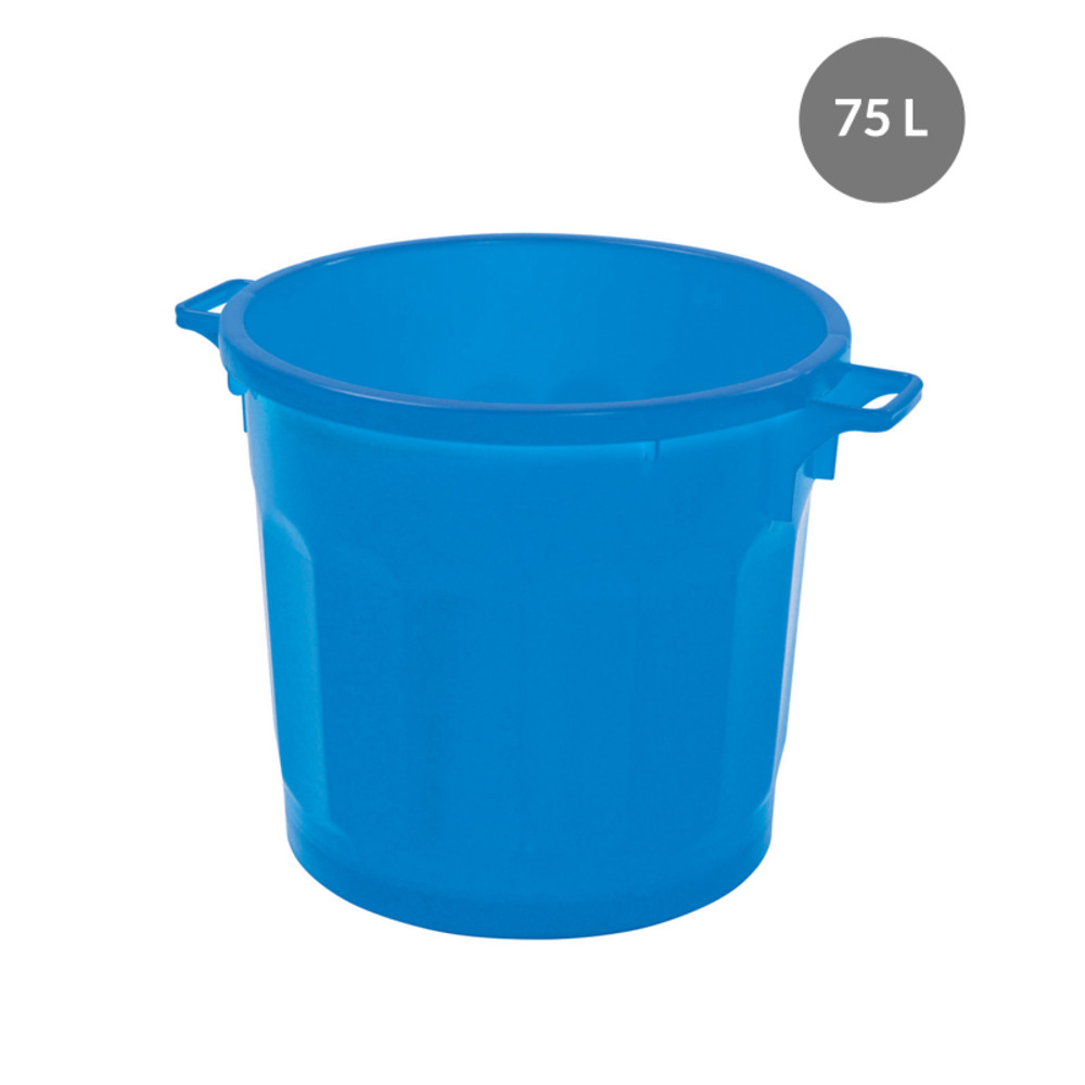 Container rond emboitable 
 Bleu