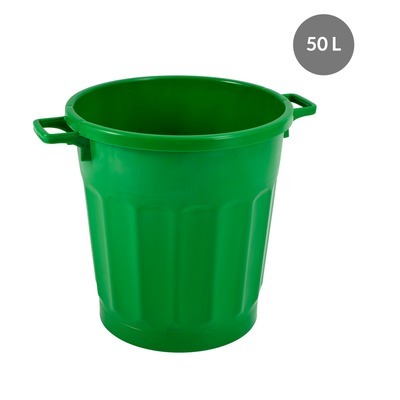 Container rond emboitable 
 Vert