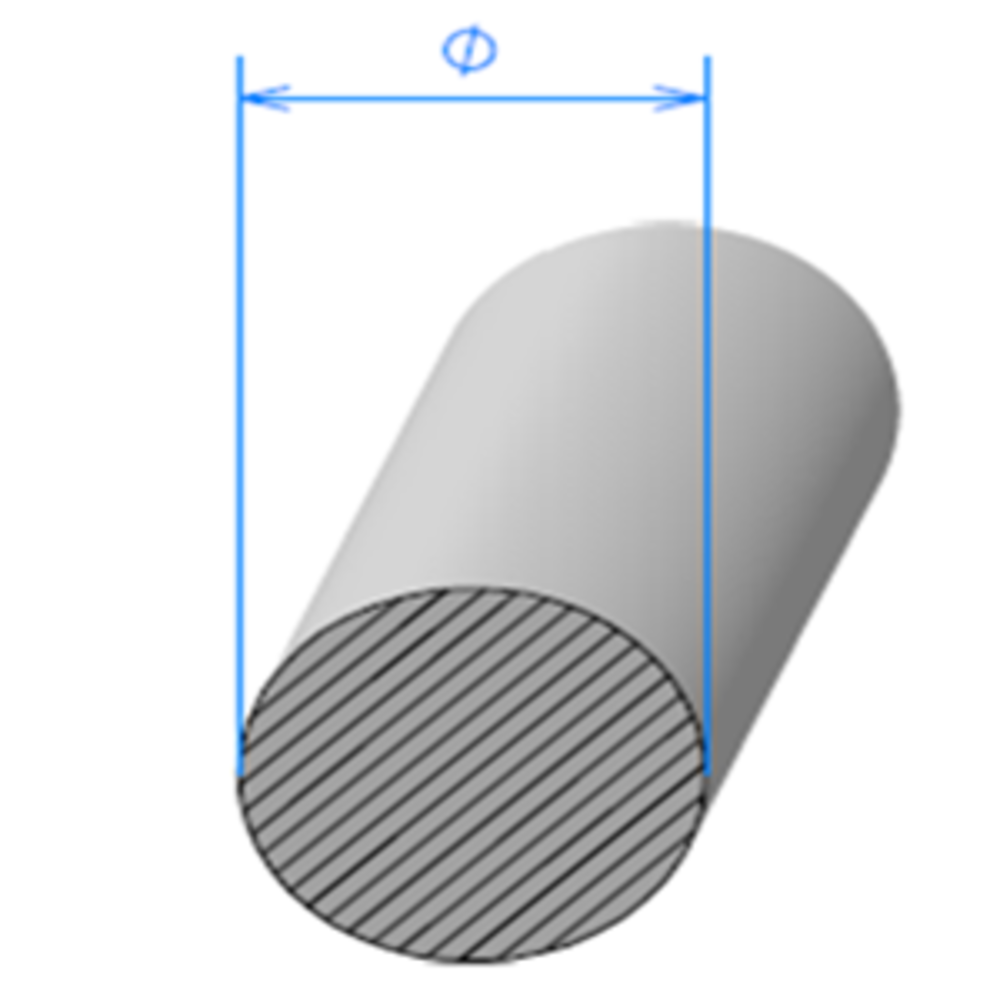 Corde Cellulaire EPDM  [ 4 mm]  Vendu au Mtre