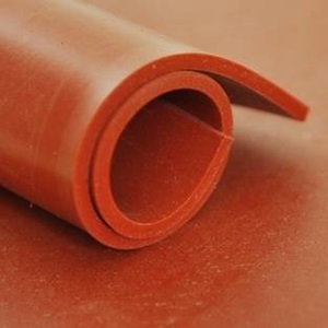 Feuille Silicone Rouge 
 [EP 2 mm] 
 Vendu au Mètre Linéaire 1m = 1,2 m²